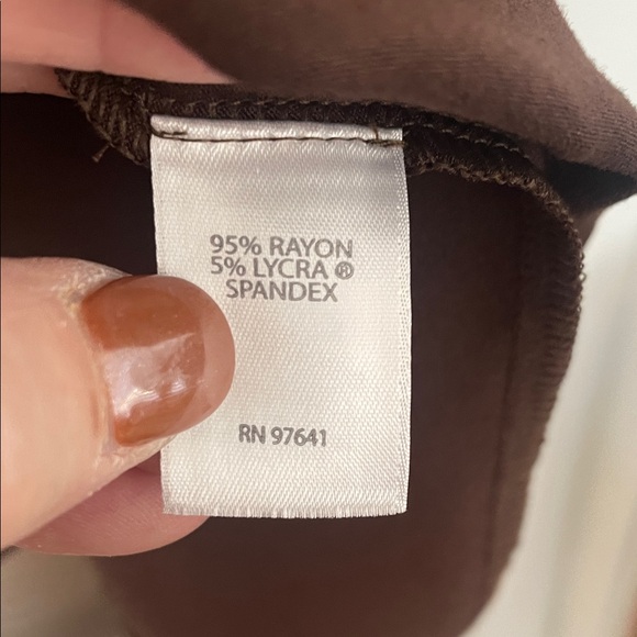 J. Jill Asymmetrical Brown Dress - Picture 5 of 7